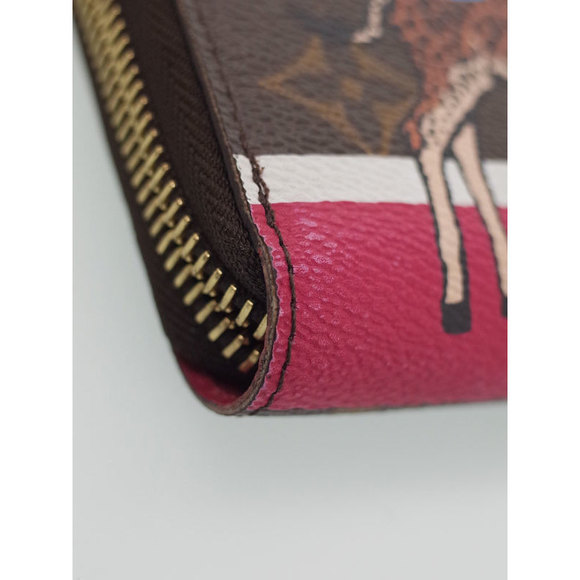 Louis Vuitton Animal Zip Monogram Giraffe Long Wallet Zippy - Picture 4 of 5